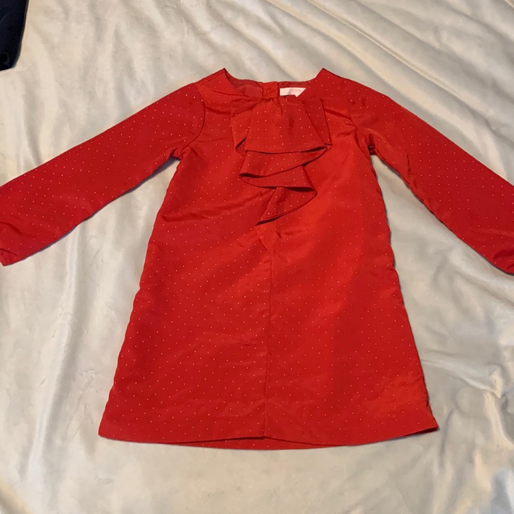 Janie and Jack Red Formal Kids Dress